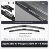 Paisu Metlice brisača za automobil, 711 mm, 762 mm
