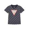 Guess Majica N5YI04 K8HM4 Mornarsko modra Regular Fit