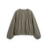Pull&Bear Prehodna jakna kaki