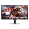 Samsung monitor Neo G8 Odyssey, 32, OLED, 4K, VA, 0.03ms, 250cd, 240Hz, 2xHDMI, DP, USBx2, SPK, nagib, HA, okretanje, osovina, srebrna bo?a