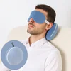 Putni set za spavanje 2u1 – jastuk za vrat + maska za oči, plavi