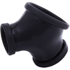 Toylie Latex Sleeve with Penis and testicle Ring Gil Black