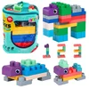 slomart Mehki senzorični gradbeni bloki LEAN TOYS, 30 kosov v vrečki