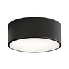 Plafonsko svetlo za kupatilo CLEO 1xE27/24W/230V, prečnik 20 cm, crno, IP54