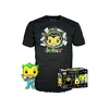 FUNKO Funko pop! & TEE: DC - Joker - (BKLT) - velik - (l) - DC Comics - majica - oblačila z zbirljivo vinilno figuro - ideja za darilo - igrače in kratki rokav za odrasle Unisex Men and Women, (21265005)