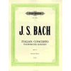 BACH J.S.:ITALIAN CONCERTO BWV971 NOTE