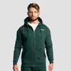 GymBeam Zone Zip Up Hoodie Forest