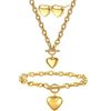 Komplet Simple Heart - Zlata KP34206