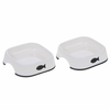Posoda iz plastike Little Fish 2 delni set - 2 x 200 ml, D 13,5 x Š 13,5 cm