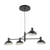 Luster na kablu ARTIS 4xE14/40W/230V crni