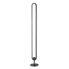 Podna lampa Barto RGB/19W crna