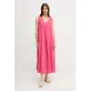 Lanena obleka United Colors of Benetton