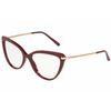 DOLCE & GABBANA Okvir za naočare 0DG3295 3091 55, Ženski, Bordo
