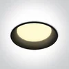 UGRADBENA SVJETILJKA CRNA 22W CCTV IP20 230V DARK LIGHT