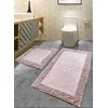Lessentiel Maison Kupatilski otirač Piante, 2 komada, Roze