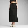 Womens FUTURE.Puma.ARCHIVE Zip-Off Maxi Woven Skirt, Black, Size M, Clothing