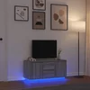 TV ormarić s LED svjetlima boja hrasta sonome 100x41x50 cm