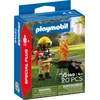 PLAYMOBIL 72149 - gasilec z ognjiščem - 1 k.