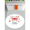 LEssentiel Maison Kupatilski otirač Crab, 100cm, Beli