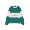 Pull&Bear Majica smaragd / bela