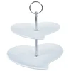 Vilde 122936 - Porcelanski stalak na 2 sprata za serviranje / prezentaciju, 21