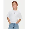 Calvin Klein Jeans Majica  črna / bela