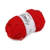 Pletena preja Emily 100 g - rdeča