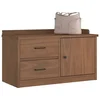 Klupa za predsoblje SANDNES 87x40x50 cm od masivne borovine
