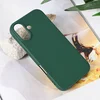 Maska za iPhone 17 63 Teracell Soft Velvet tamno zelena