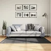Tepih IZA kratka vlakna skandinavski izgled antracit 120x170 cm