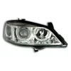 OEM Kristalni farovi Angel Eyes Opel Astra G (98-04), Hrom