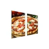shumee STEKLENI ZAŠČITNI KROŽNIK ZA KUHINJSKO PIZZO 65x52
