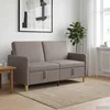 Sofa s pohranom Sivosmeđa 152 x 78 x 87 cm Poliester