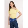 Trendyol Milla Ženska bluza TWOSS24BZ00073, Žuta