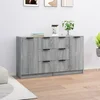 Komode 2 kom boja hrasta sonome 60x30x70 cm konstruirano drvo