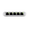 UBIQUITI Switch, 5 portova, Ethernet, 57V, Beli