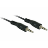 Kabel DELOCK, audio, 3.5mm (M) na 3.5mm (M), 2.5m
