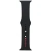 1 to 3 Audi Pašek Sport Red Logo Za Apple Watch 44 45 46 49Mm Črn Silikon