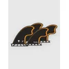 Futures Fins Quad Tomo Figerglass Fin Set orange