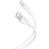XO Kabl USB-A na USB-C NB212, 2.1A, 1m, Beli