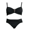 LASCANA Bikini, črna