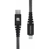EKO CABLE Kevlar USB-C/Lightning 1,2 m 60W antracit