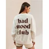 Sinsay - Crewneck duks sa natpisom na leđima - krem