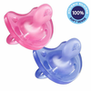 CHICCO V celoti silikonska duda Physio Soft girl 2 kos, 16-36m