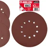 Brusna plošča na ježka za žirafo 225 mm P180, set 10 kosov 61224