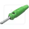 Banana 4mm Hirschmann Buela 20K zelena