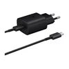 SAMSUNG Punjač za mobilni telefon Fast type C EP-TA800 25W crni