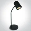 CRNA STOLNA LAMPA GU10 10W EU PLUG