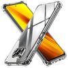 Silikonska futrola s ojačanim rubovima za Xiaomi Poco X3/Poco X3 NFC/Poco X3 Pro - Prozirna KP30054