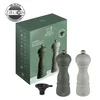 Set of 2 salt and peppercorn grinders, 18 cm, Amboise Z, Fern&Sage -